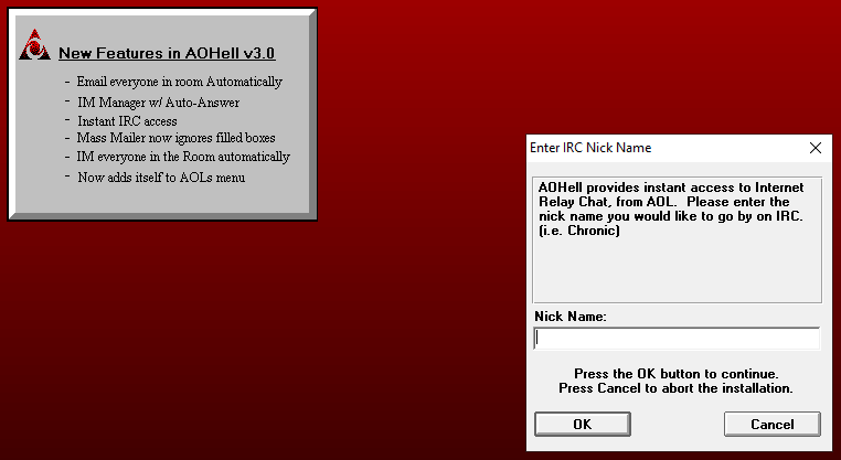 New Features & IRC Setup